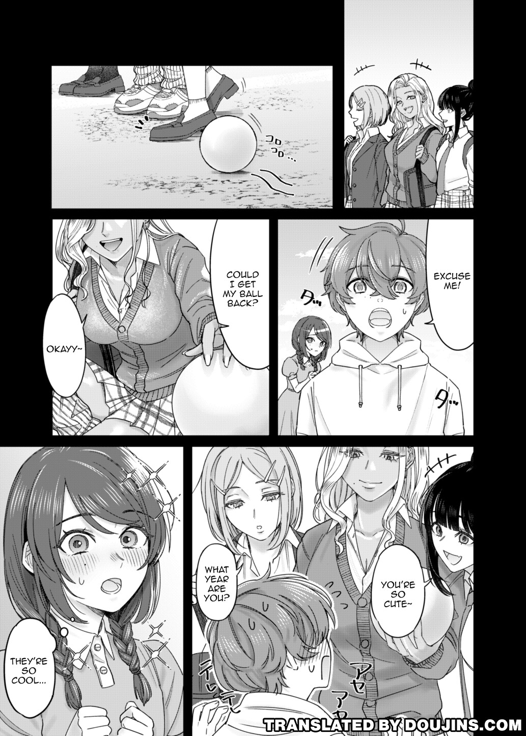 Hentai Manga Comic-Story About A Secret Study Session With My Black Gyaru Childhood Friend-Read-2